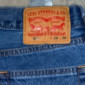 2 pair Levi's 505  W.29.   L30